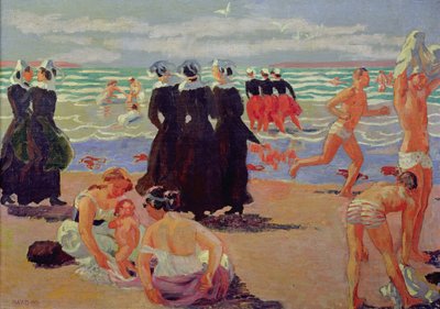 Baignade au Pardon de Sainte-Anne-la-Palud, 1905 - Maurice Denis